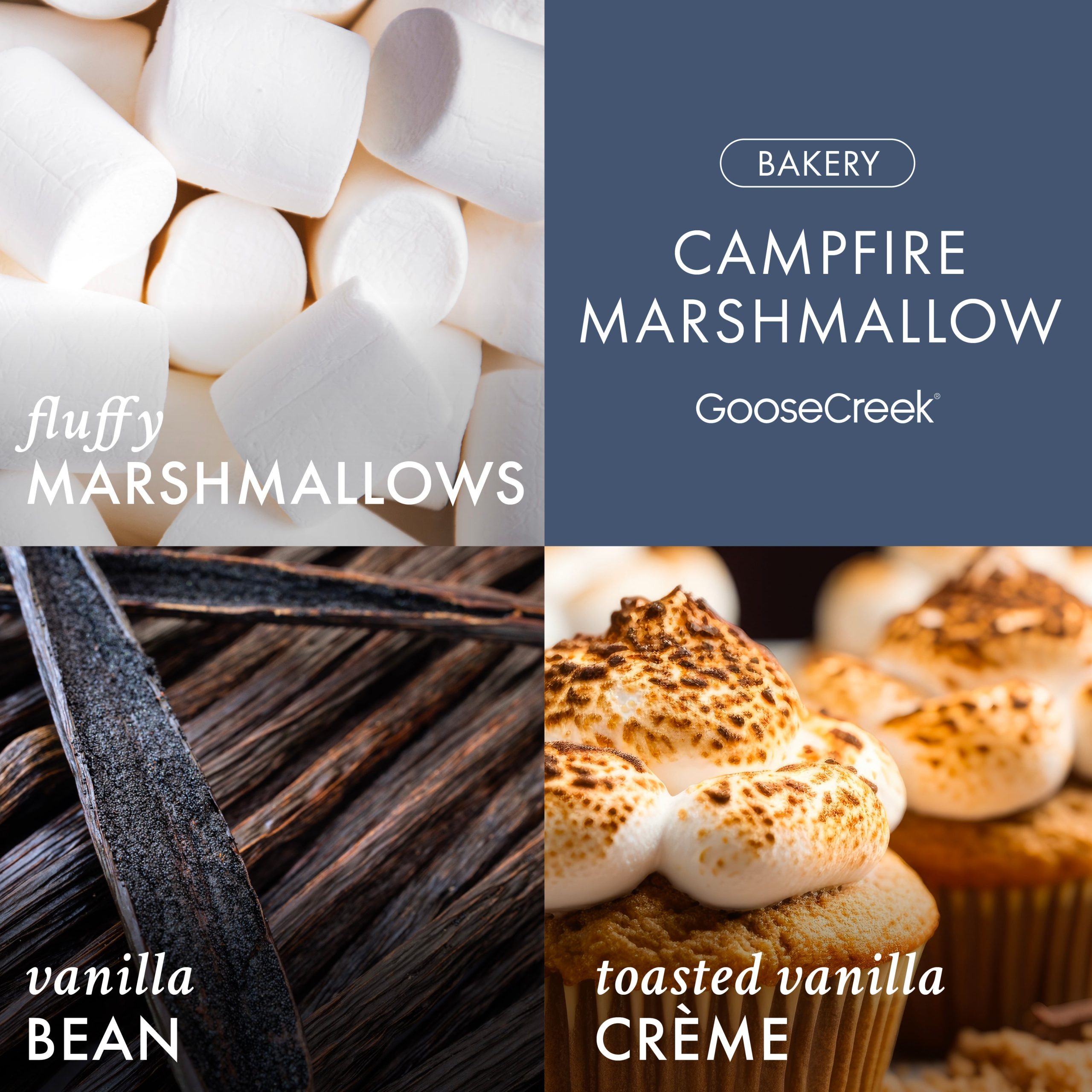 Campfire Marshmallow 3-Wick Candle - Image 2